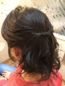 髪質改善春ヘア〜！