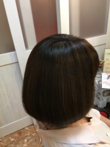 髪は中から整えるのが一番!