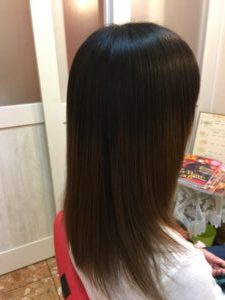 御来店ごとに艶ピカになる髪