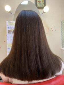 雨続き☔️で髪が思うようにならなくて‼️イライラ‼️