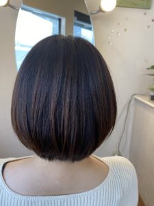 キュートショートボブスタイル